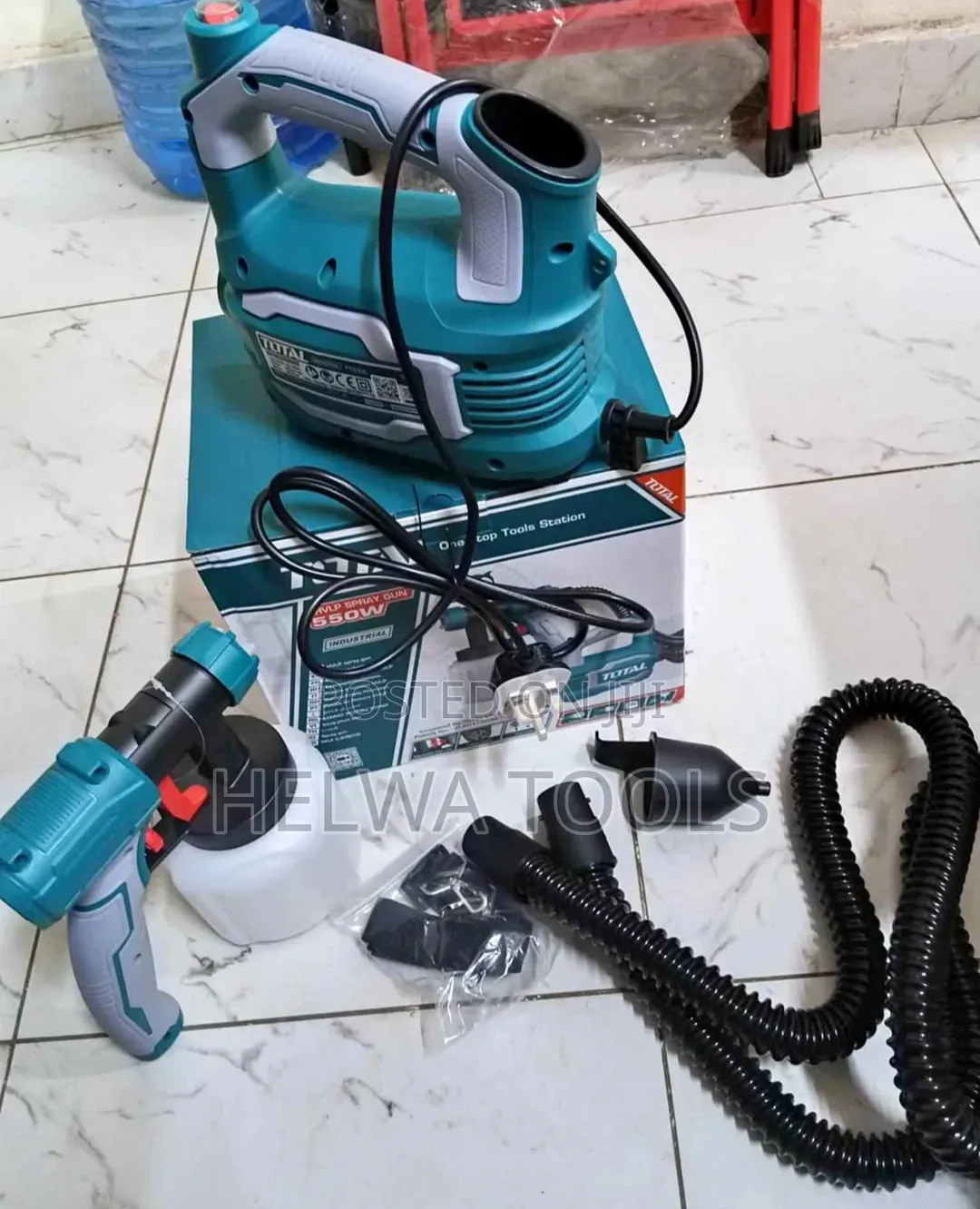 Total Spray Gun/550 Watts Total Spray Gun