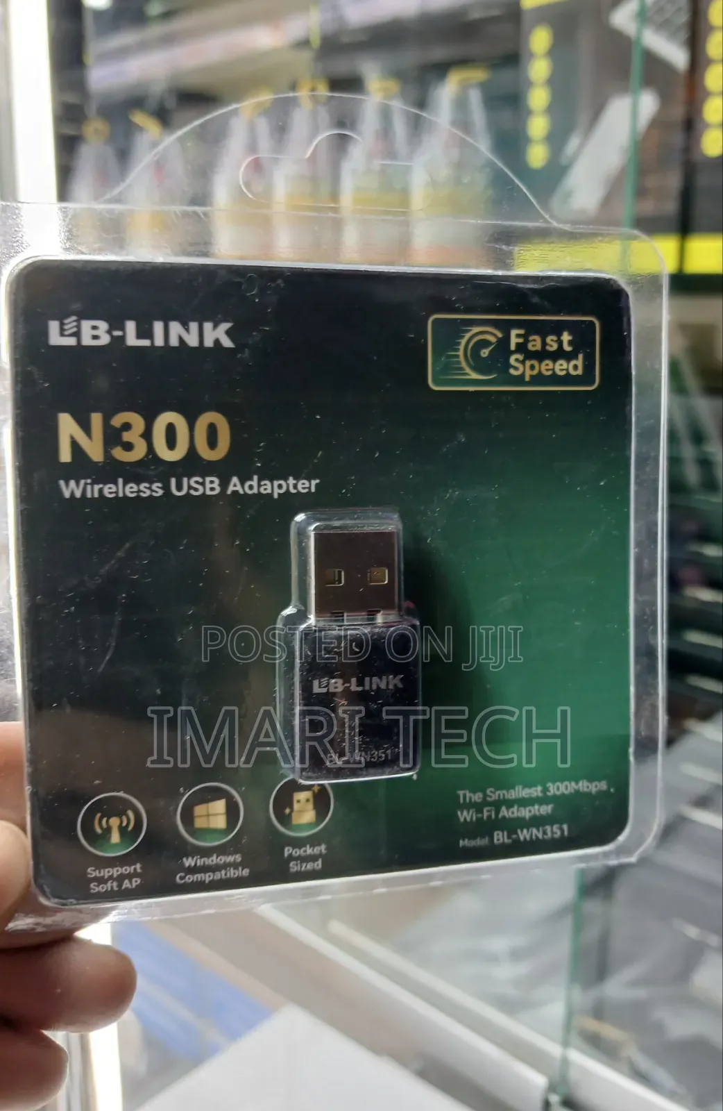 LB-Link BL-WN351 300Mbps USB WiFi Dongle – Wireless N Adapter