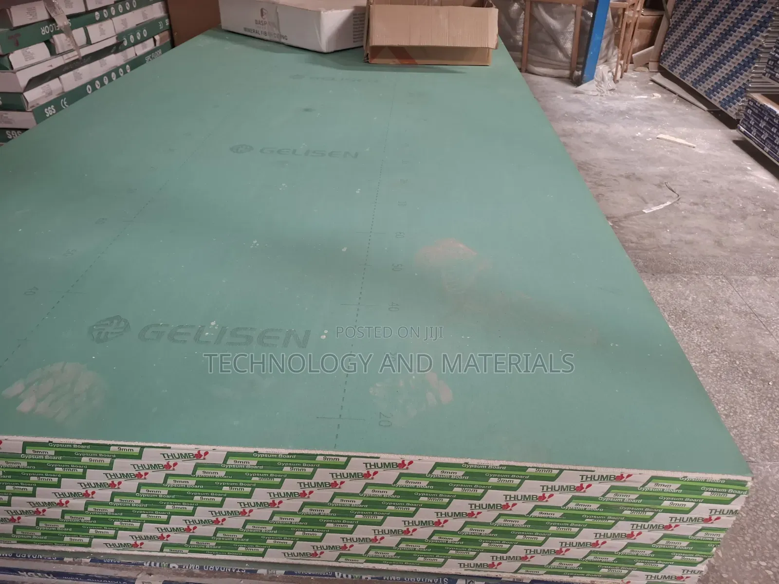 9mm Moisture Thumb Gypsum Board