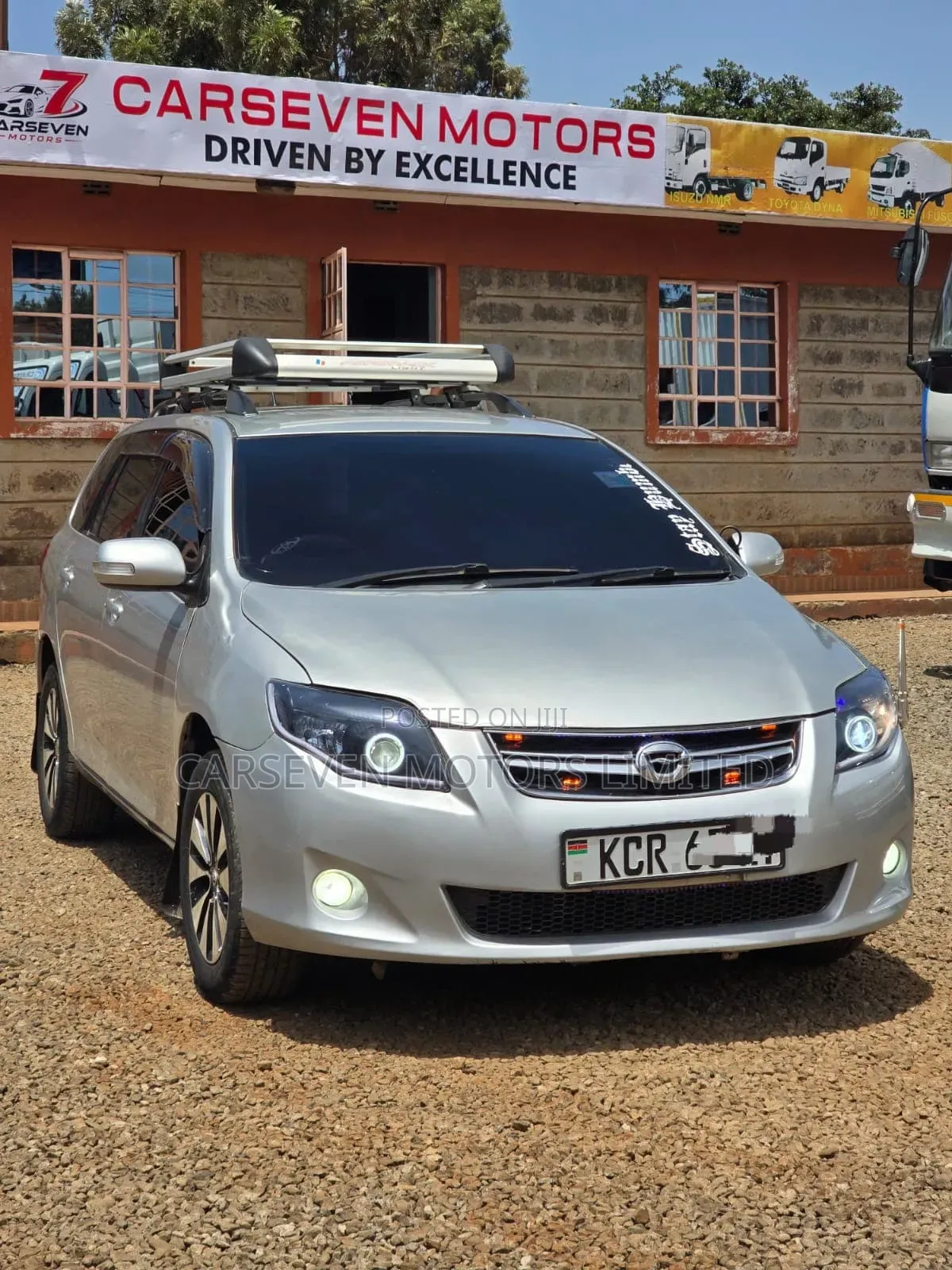 Toyota Corolla Fielder 2011 Silver