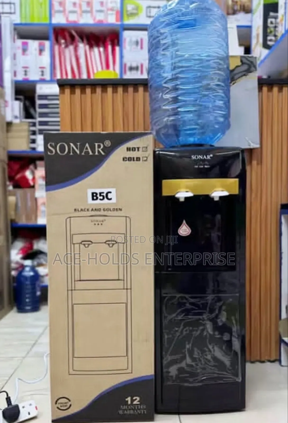 Executive Sonar B5c Hot and Cold Top Load Water Dispenser