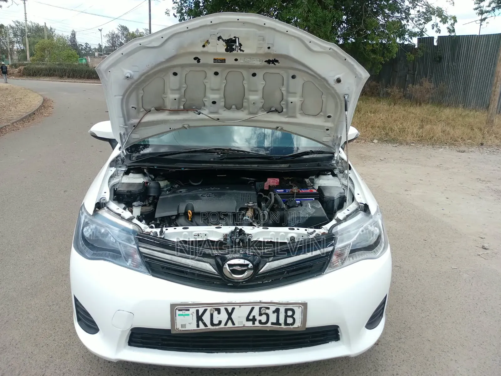 Toyota Corolla Fielder 2013 White