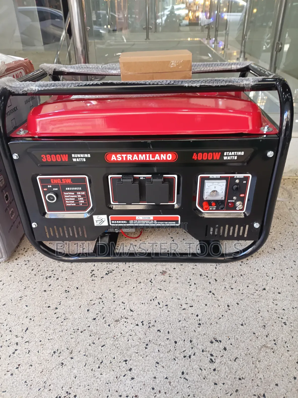 Astramilano 4.0kW Petrol Generator Keystart