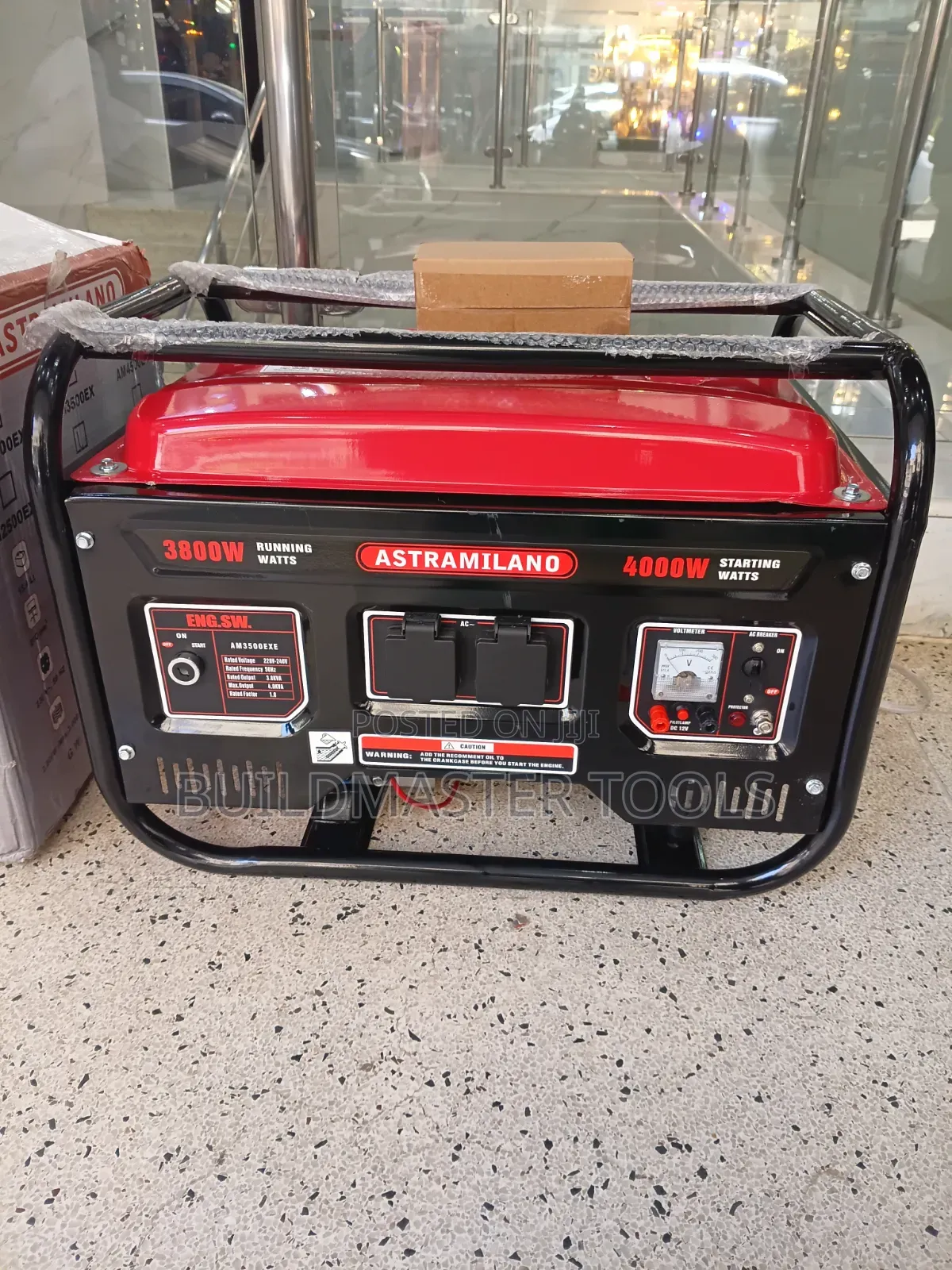 Astramilano 4.0kW Petrol Generator Keystart