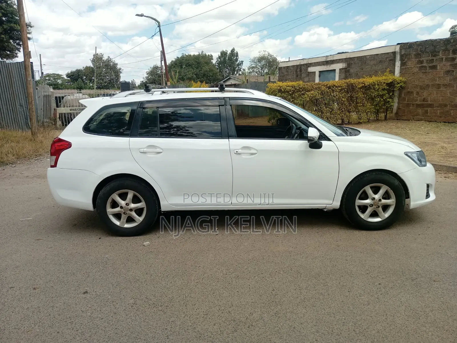 Toyota Corolla Fielder 2013 White