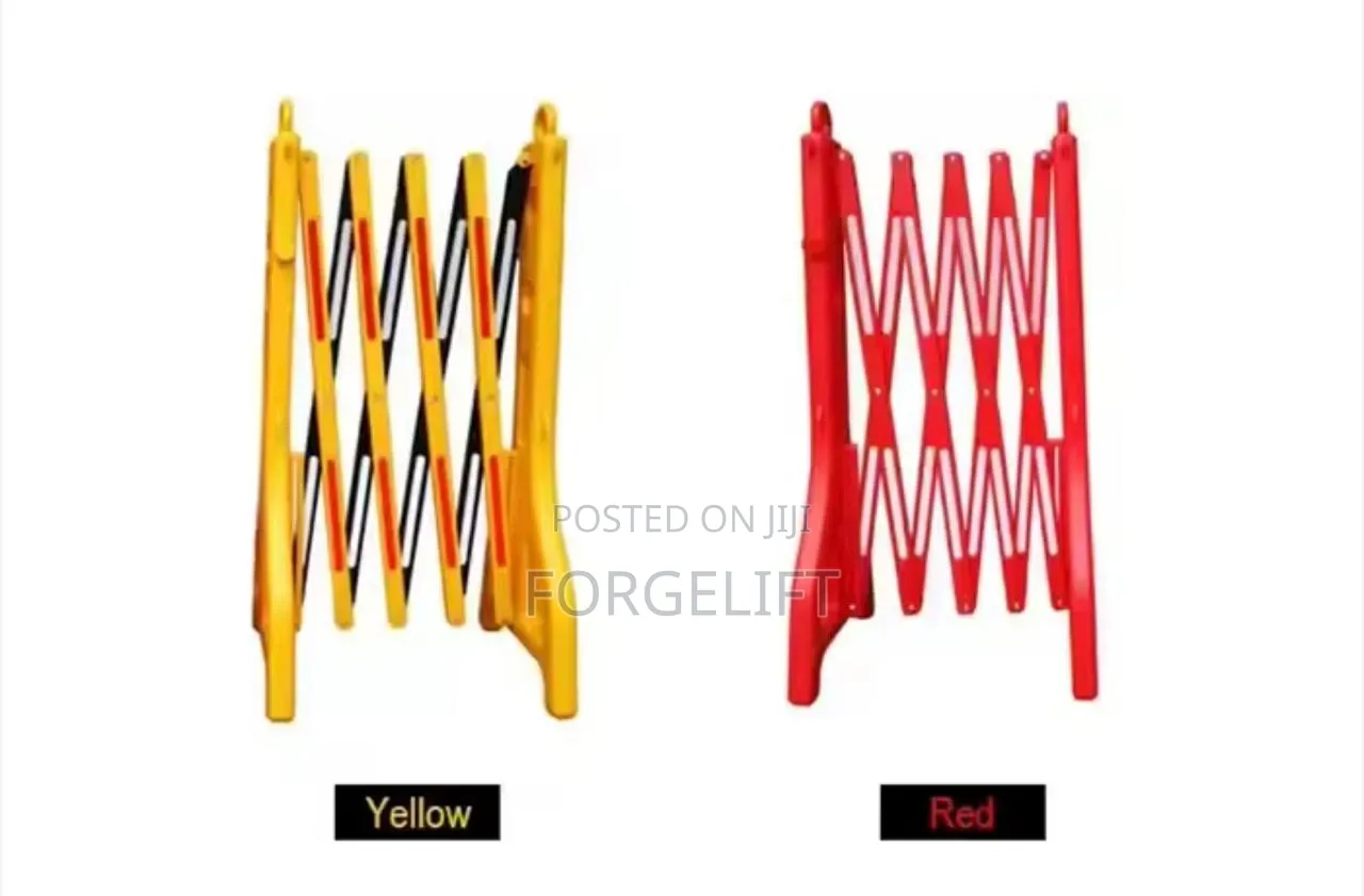 Reflective Barricade Barrier Expandable