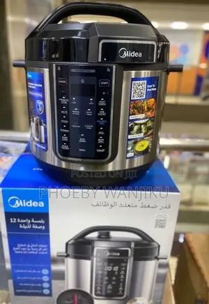 Midea Stainless Steel Pressure Cooker 8L