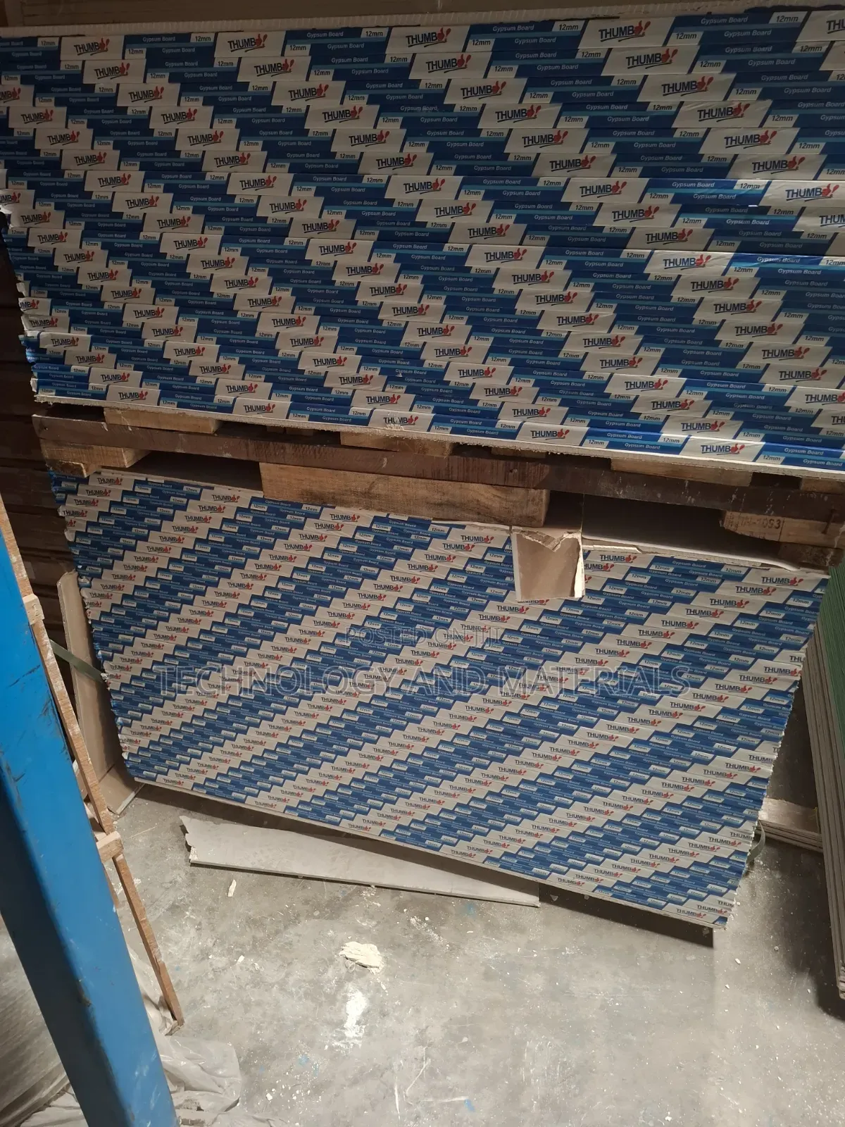 12mm Thumb Gypsum Boards