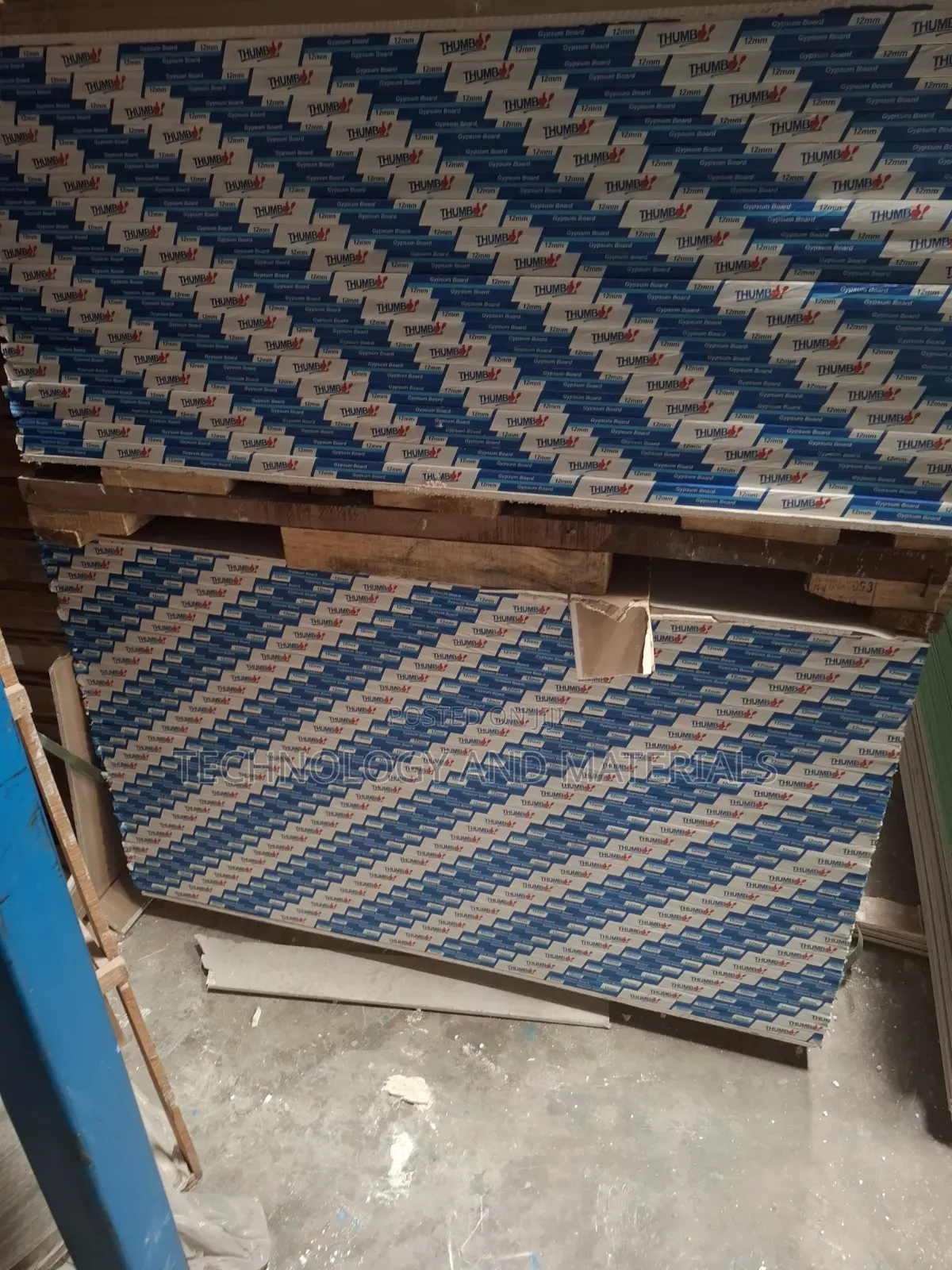 12mm Thumb Gypsum Boards