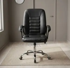 Office Chair : Leather Swivel Office Seat Mid Back