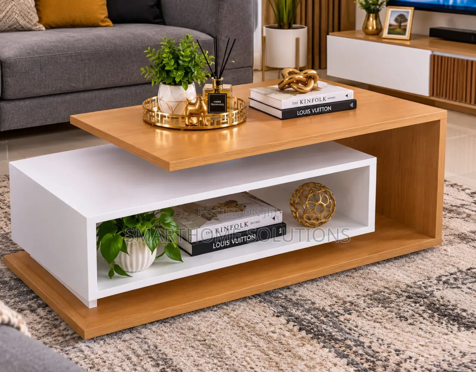 Executive Floating Laminated Coffee Table