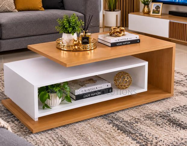 Executive Floating Laminated Coffee Table - main view