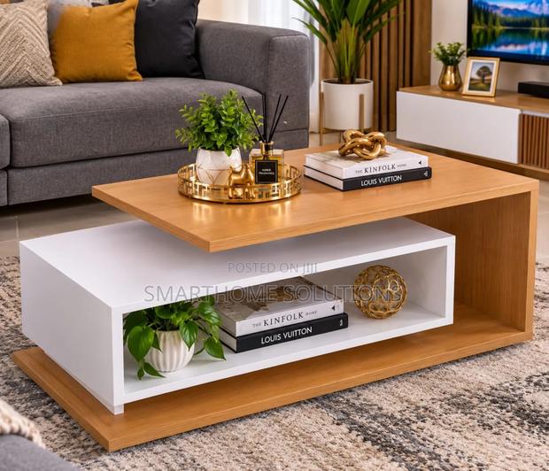 Executive Floating Laminated Coffee Table - thumbnail 2