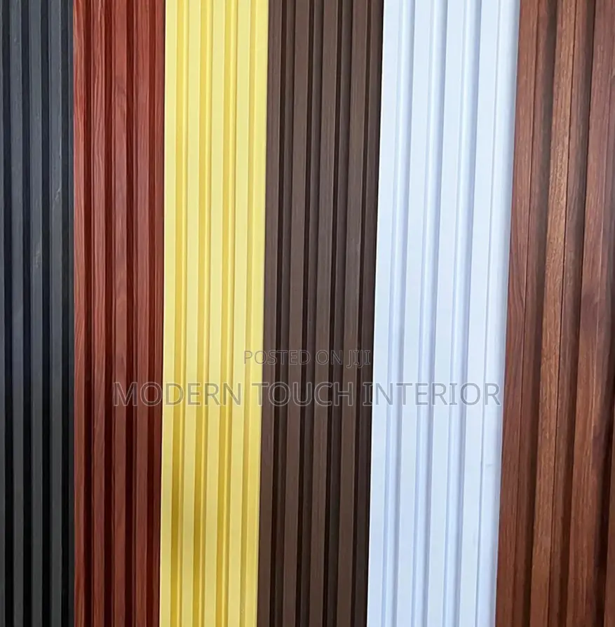 White WPC Fluted Wall Panels-Fluted Panels