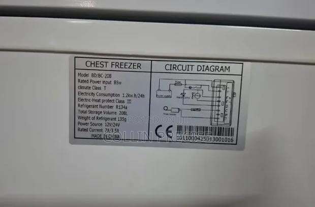 208L Chest Freezer - thumbnail 2