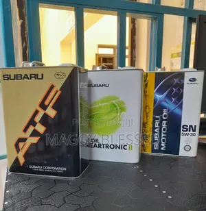 Subaru CTV &ATF Gearbox Oil &5w-30 Engine Oil Available