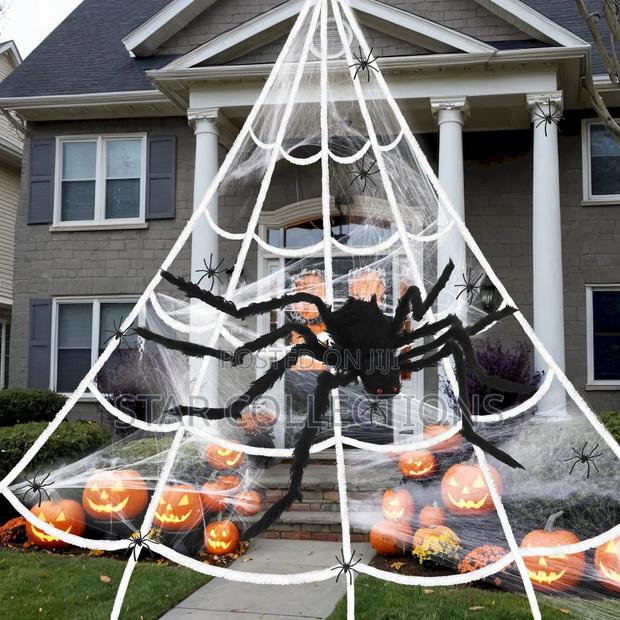 Triangular Spider Web Net Decoration - thumbnail 3