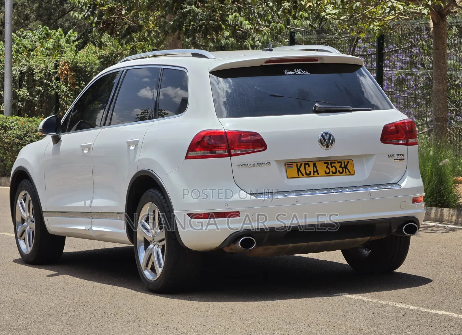 Volkswagen Touareg 2014 White