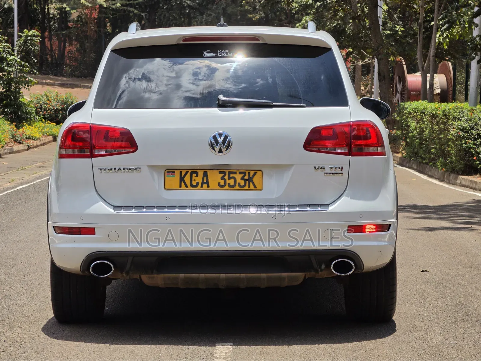 Volkswagen Touareg 2014 White