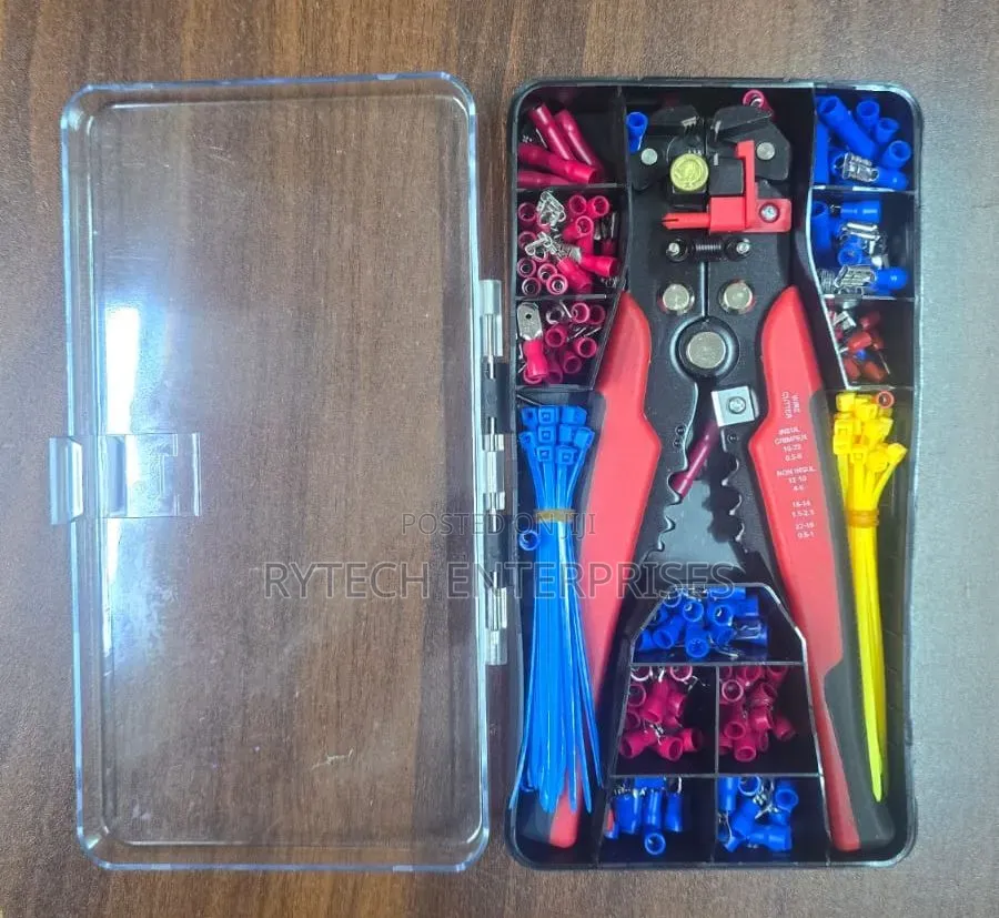 Cable Stripper and Clipper With Accessories