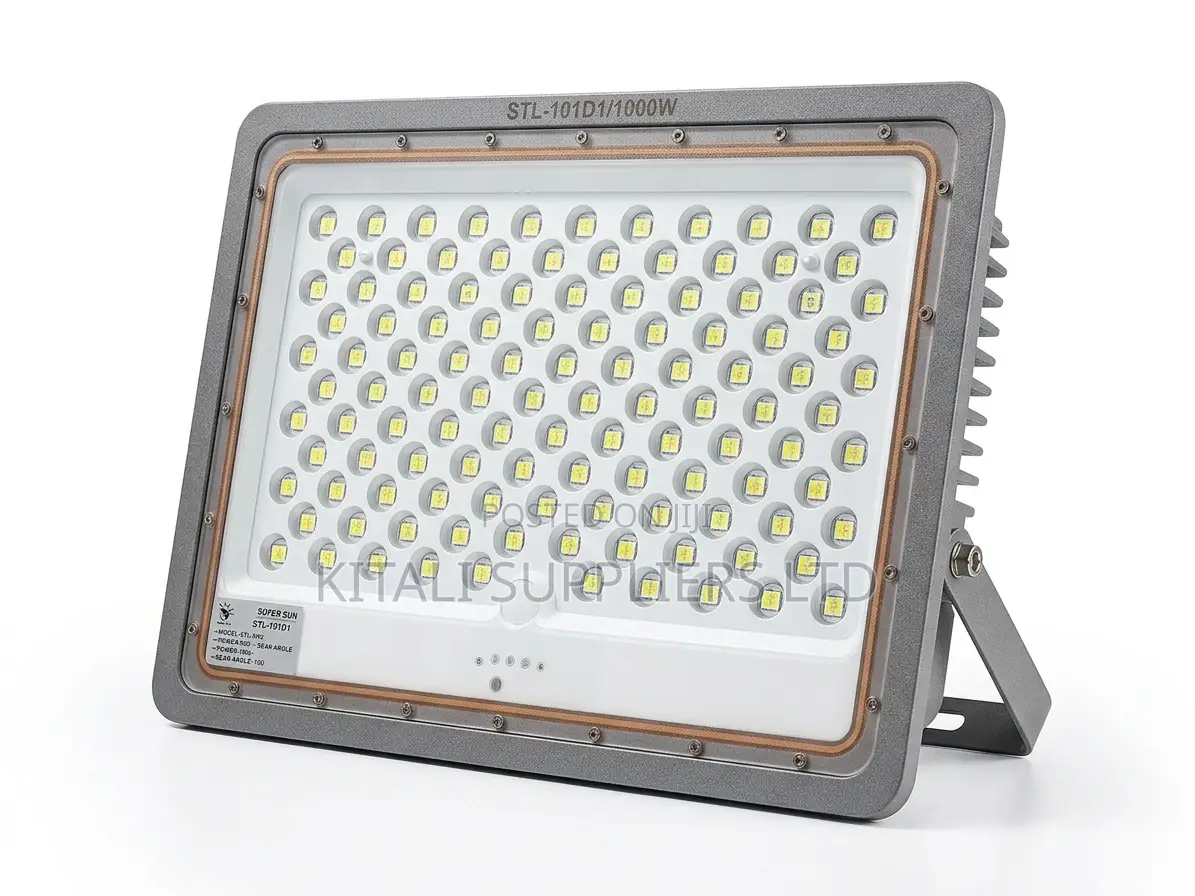 Super Sun 1000W Solar Flood Light (STL-101D1) – Super Bright!