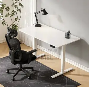 Office Desk : Height Adjustable 120CM Desk Electric
