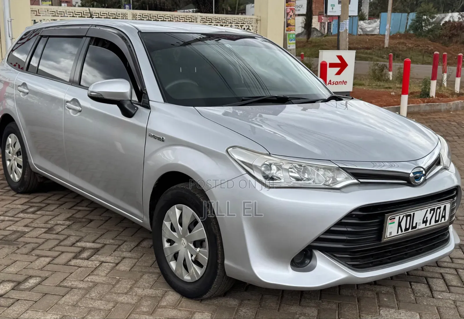 Toyota Corolla Fielder 1.5 Petrol AWD 2016 Silver