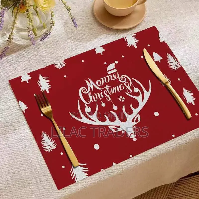 Reusable Christmas Dining Placemats Bli