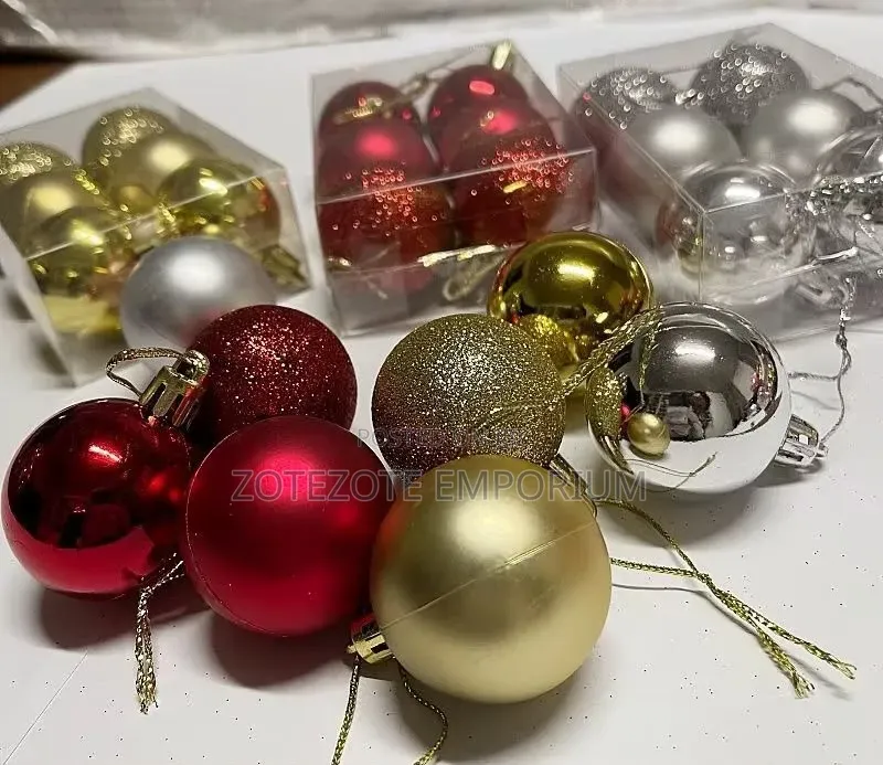 6pcs Christmas Decor Balls