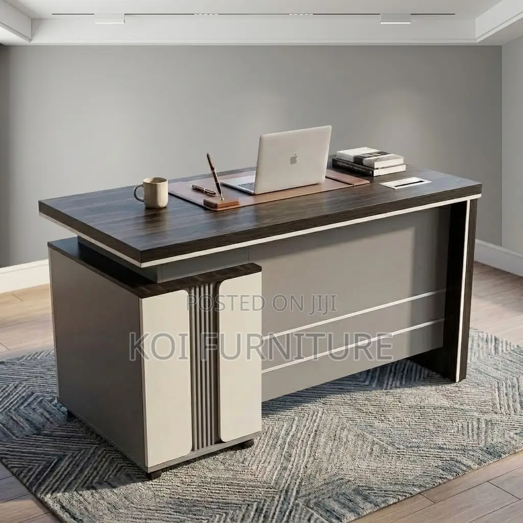 Office Desk; Executive 1.4 Meter Sturdy Home Office Desk