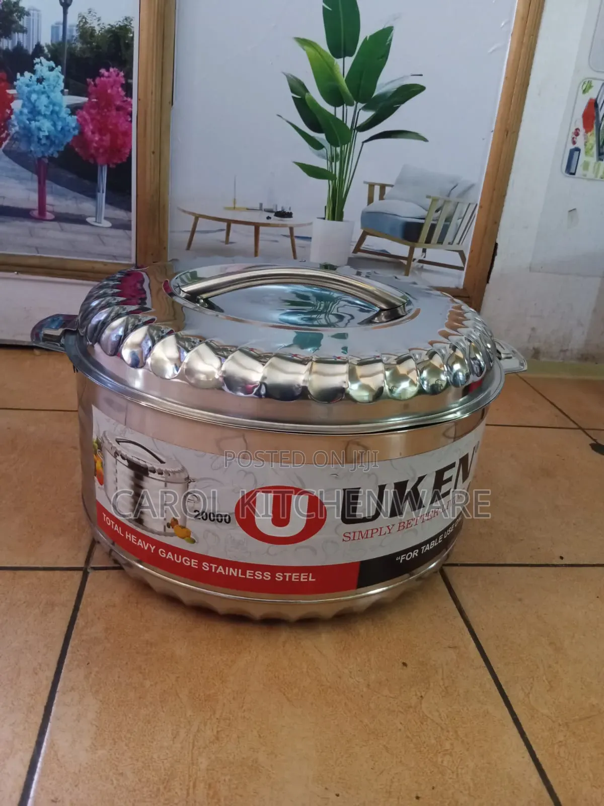 20 LTR Stainless Steel Hot Pot / Food Warmer