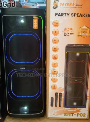 Sayona Party Speaker
SHT-P02 With AC/DC 