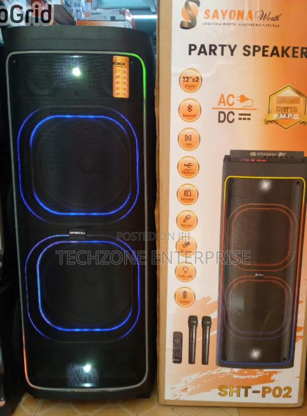 Sayona Party Speaker
SHT-P02 With AC/DC 
