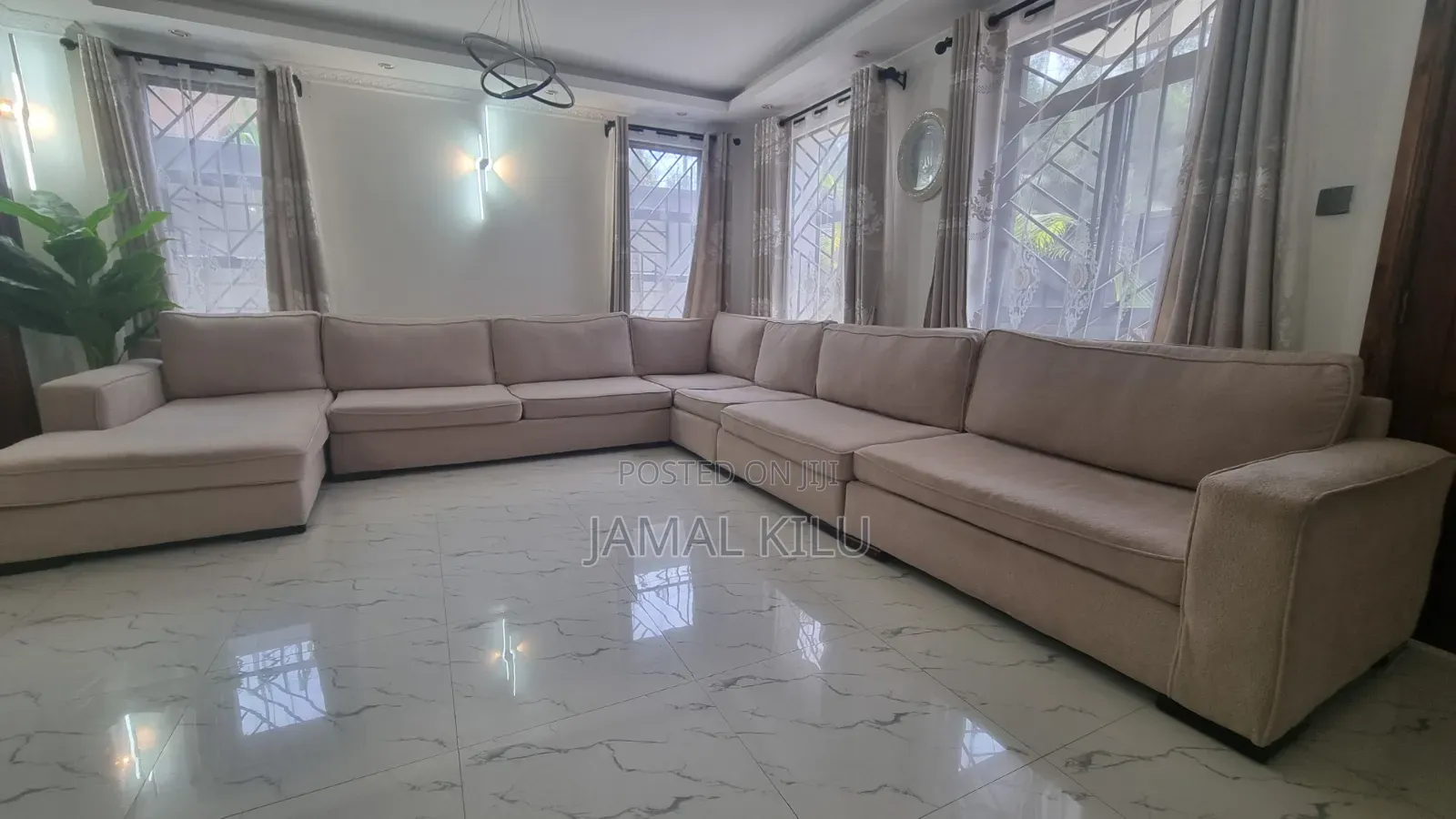 12 Seater U- Shape Sofa Set