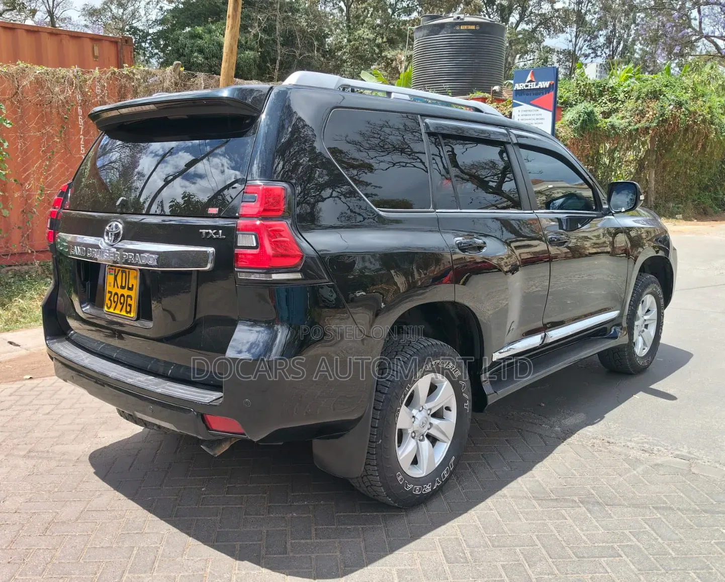 Toyota Land Cruiser Prado 2017 Black