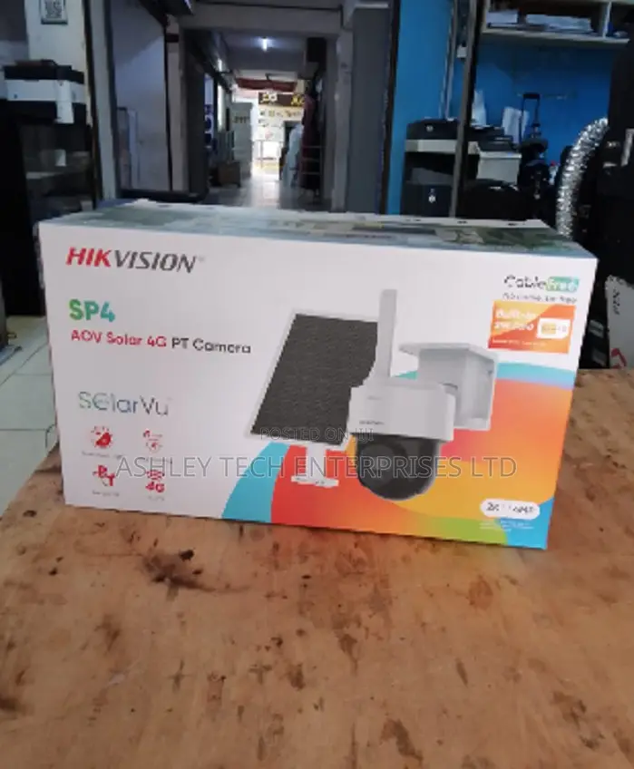 Hikvision Solar CCTV With Built-in Microphone and Speaker