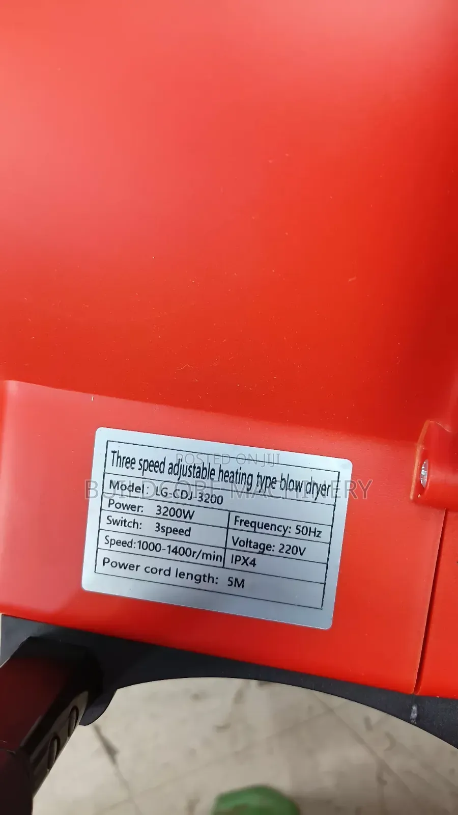 3200watts Kicho Japan Hot and Cold Commercial Blower