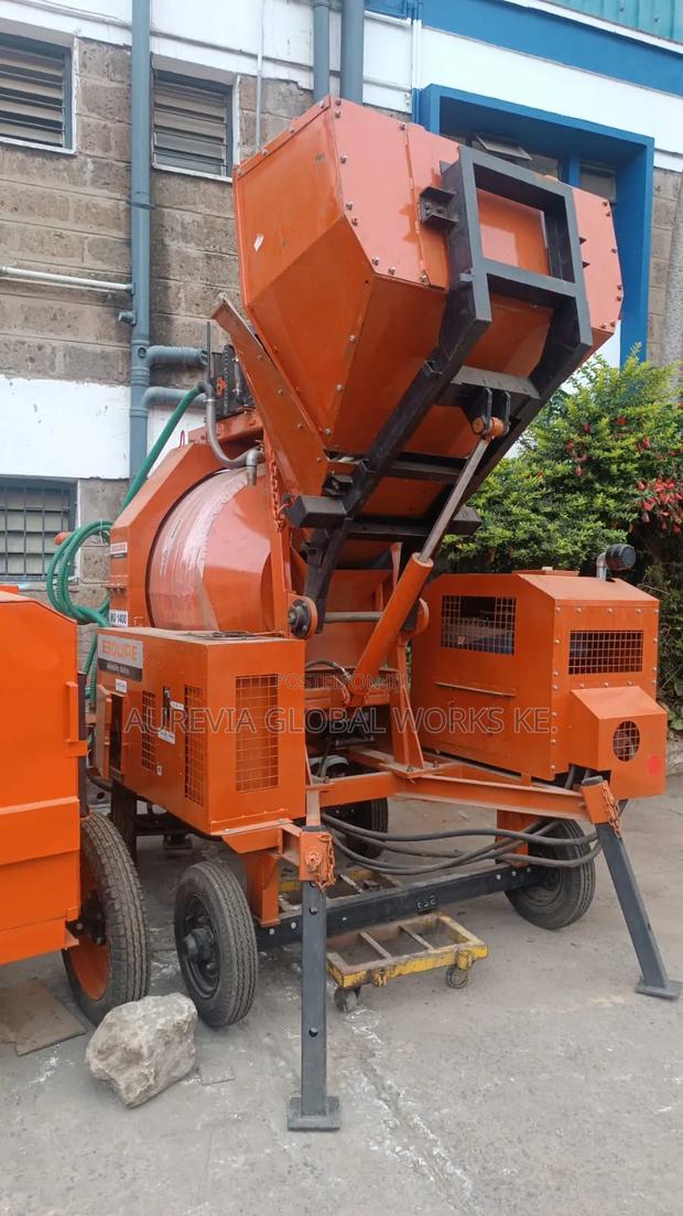 Esquire Nu1400 Concrete Mixer - Heavy Duty - thumbnail 3