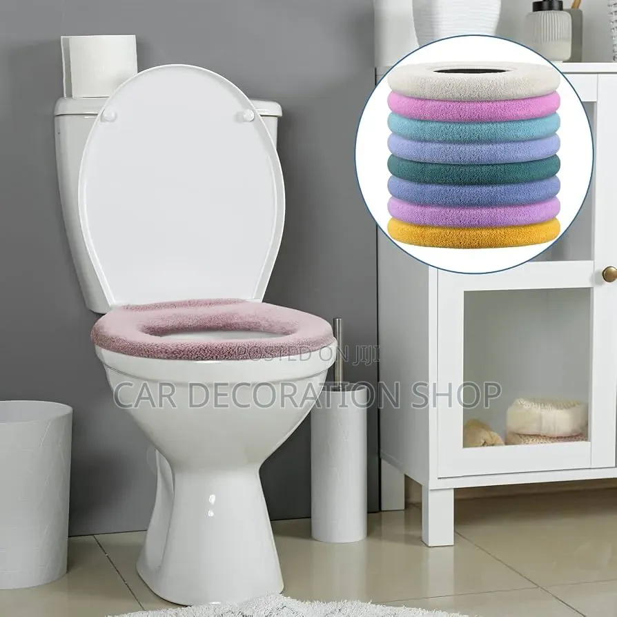 2pcs Universal Universal Toilet Seat Covers With Lifting Handle