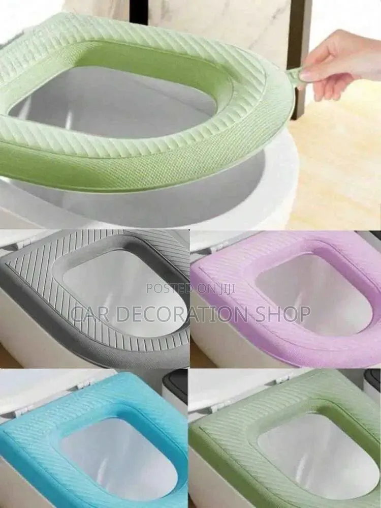 2pcs Toilet Seat Top Pad Soft,warm,