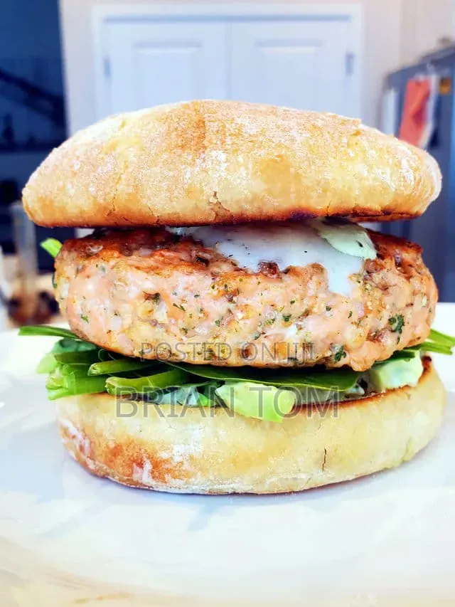Salmon Burger