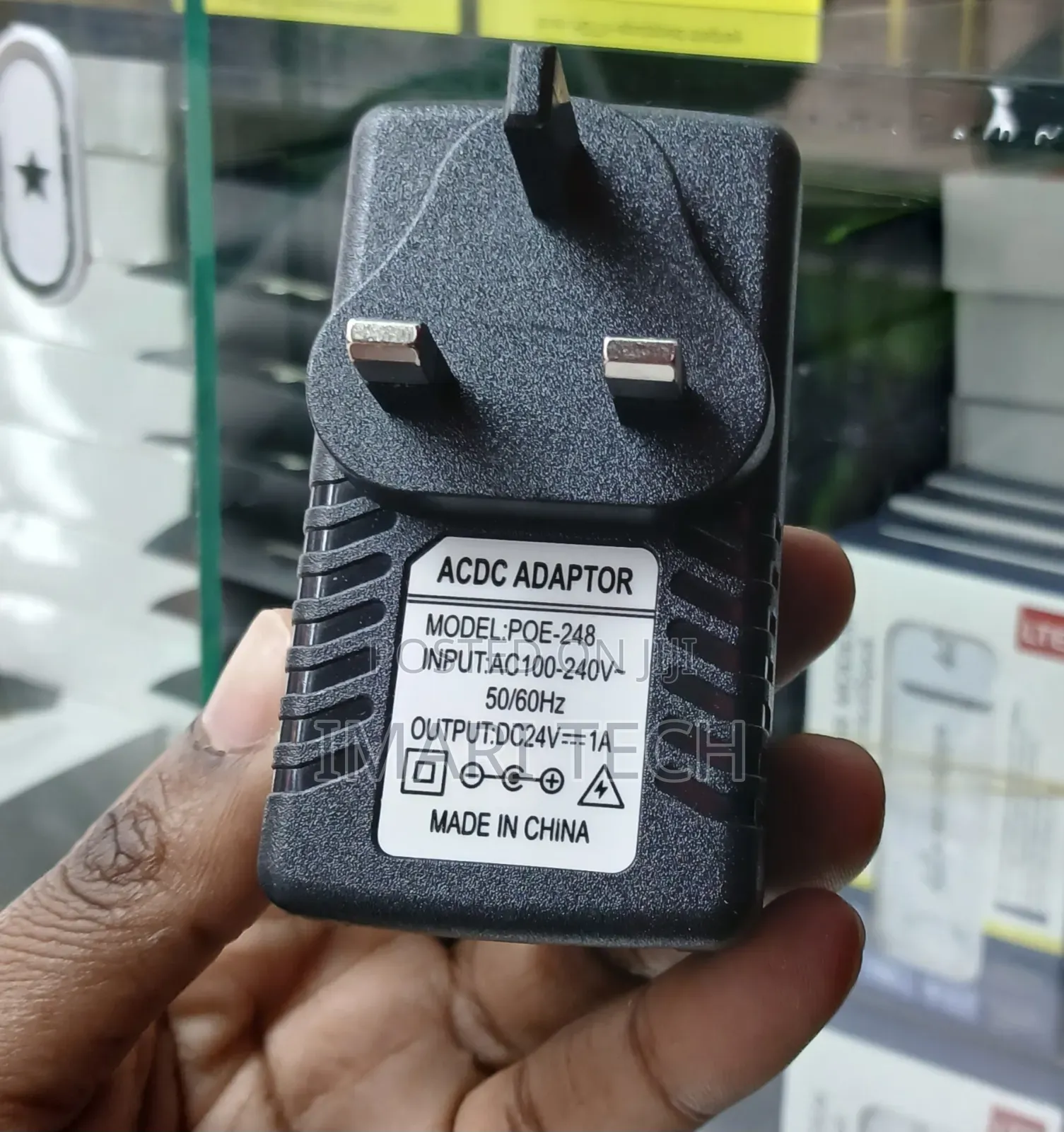 Poe Adapter 24v/1a