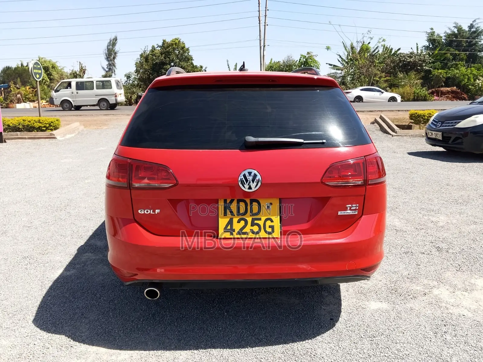 Volkswagen Golf Variant 2014 Red