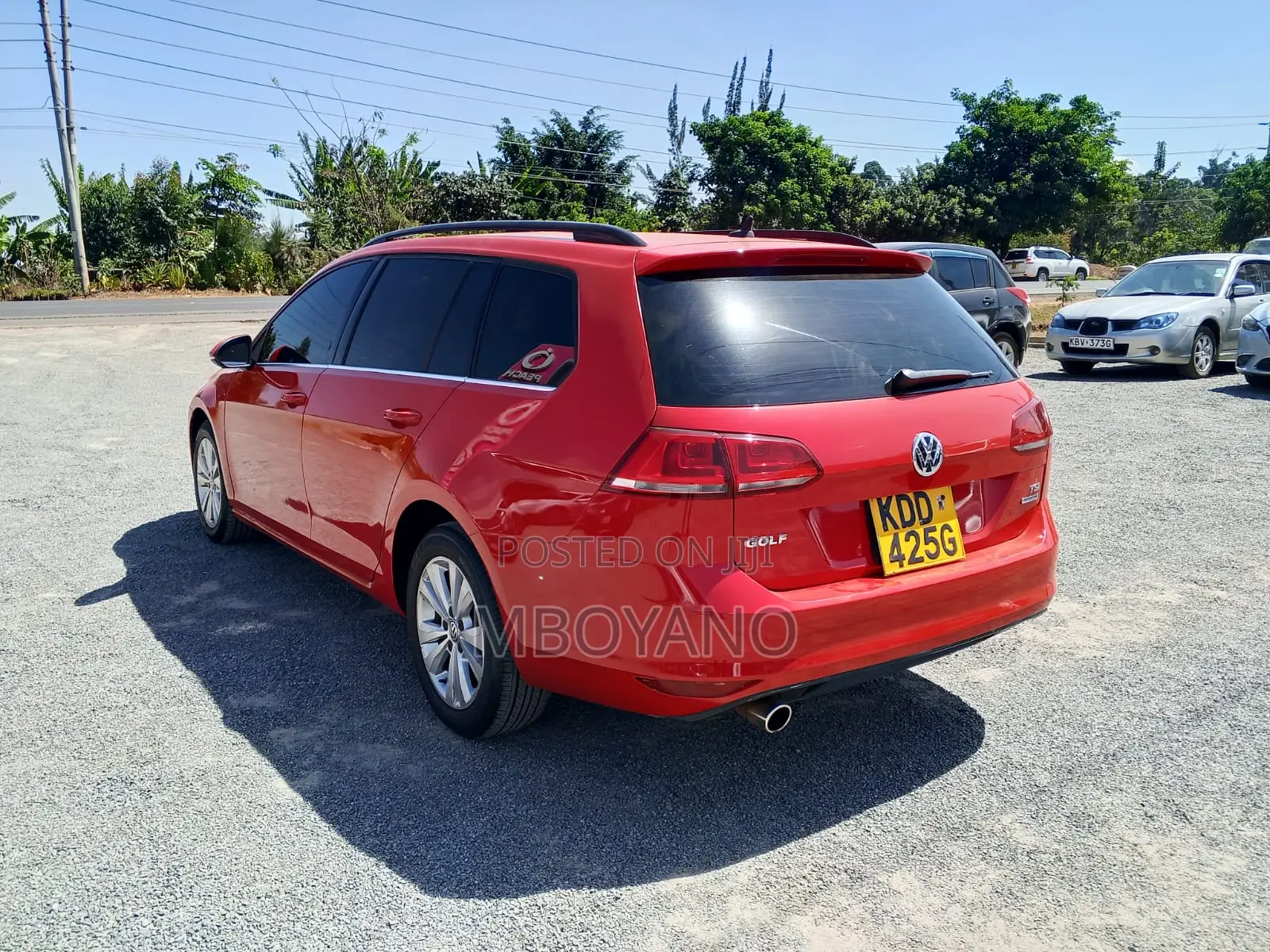 Volkswagen Golf Variant 2014 Red