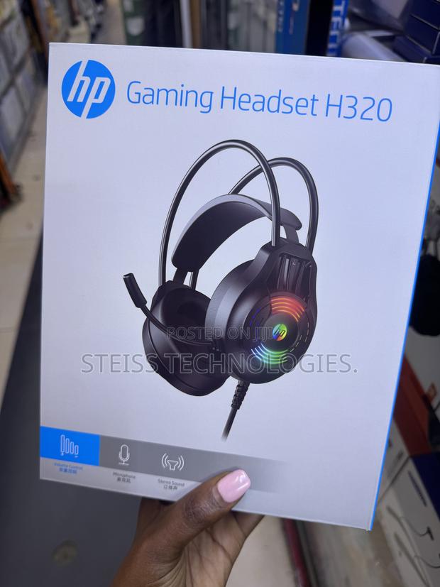 HP Wired H320 Gaming Headphones - main view
