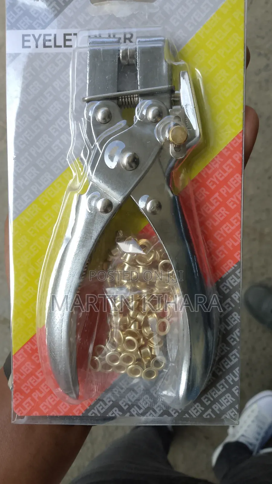 Eyelet Plier With 100pcs Eyelets