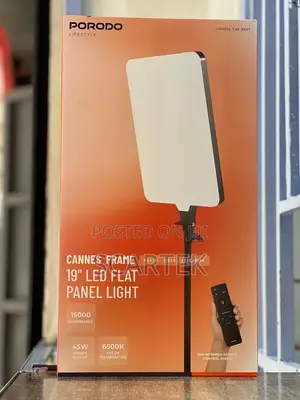 Porodo Lifestyle Cannes Frame 19" LED Flat Panel Light