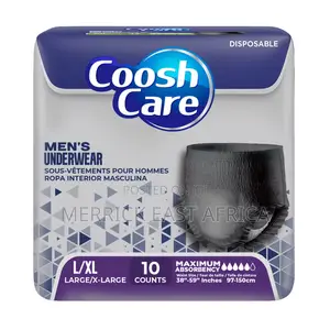 Adult Diaper- Black Underwear Type