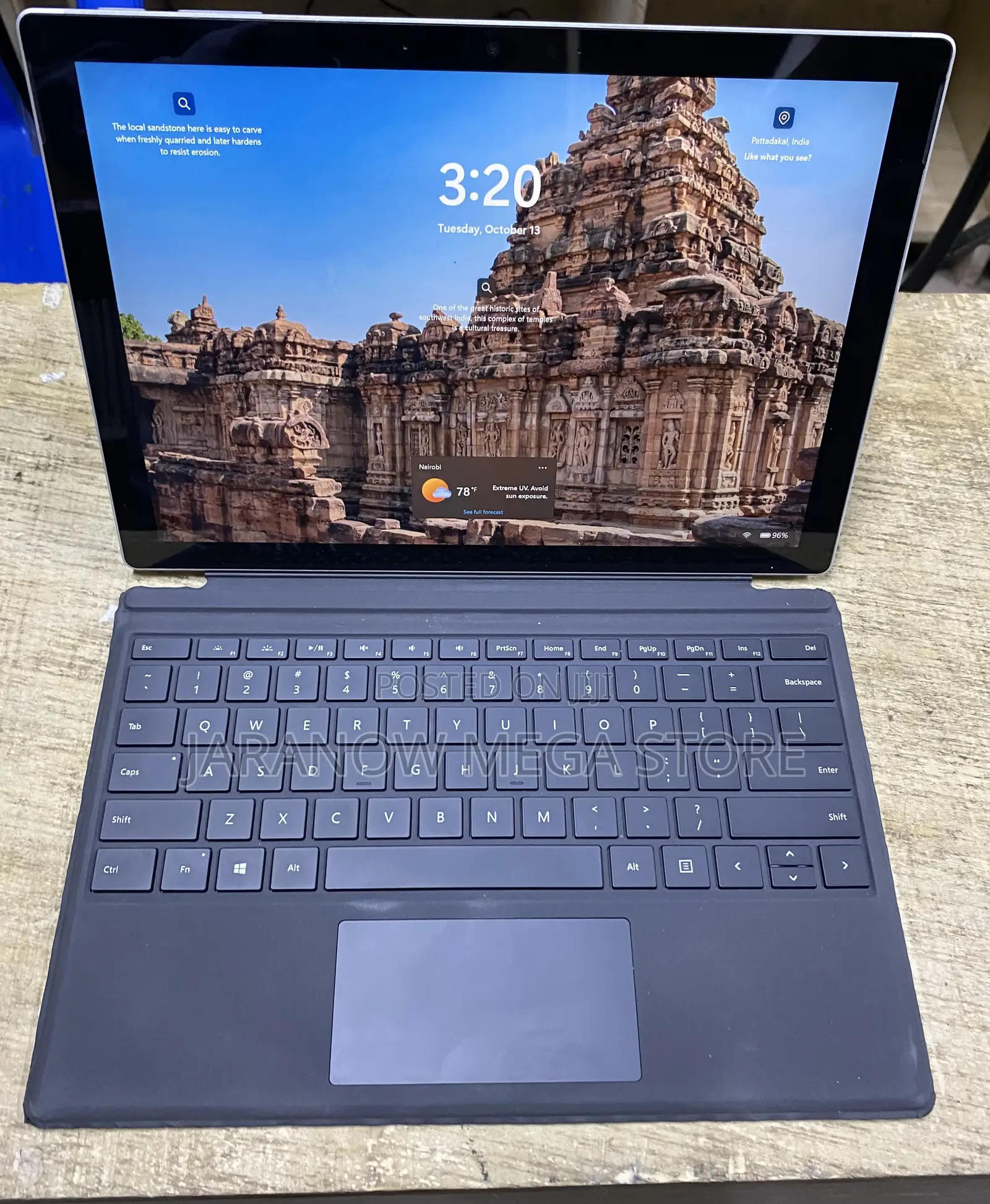 Laptop Microsoft Surface Pro 7 16GB Intel Core i7 SSD 256GB