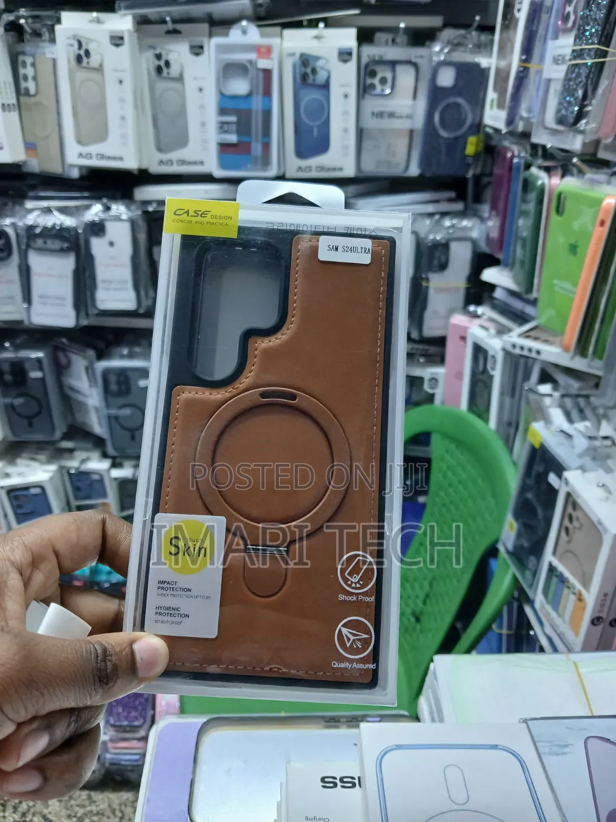 Samsung S24 Ultra Leather Cover